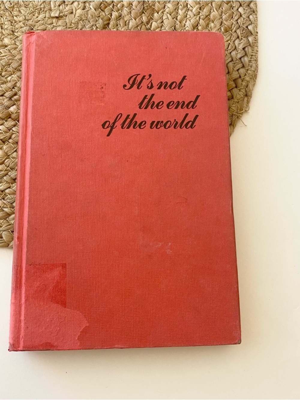 JUDY BLUME It’s Not the End of the World (hardcover) 1972